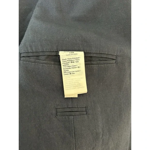 J CREW Ludlow Blue Linen Cotton Blend Blazer Sportcoat Sz 36s Slim - Picture 8 of 12